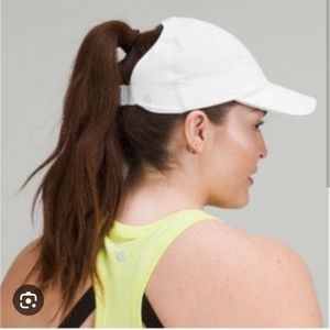 Lululemon fast and free ponytail hat